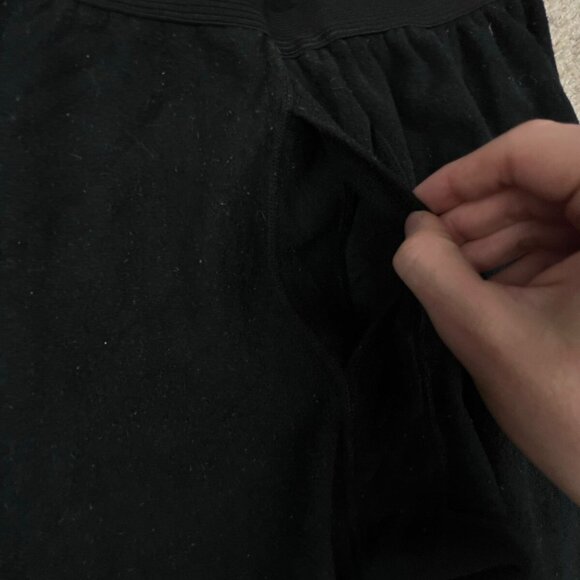 Patagonia Pants Adult Large Black Outdoors Hiking Capilene Mens Fleece Sweatpant - Picture 8 of 16